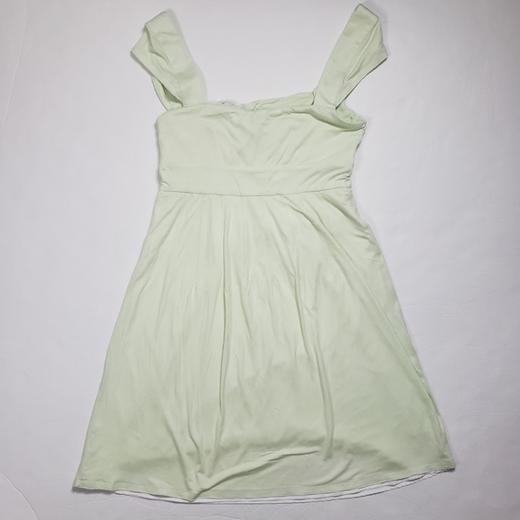 NWT Iisli Mint Green Short Dress Medium - Picture 2 of 7
